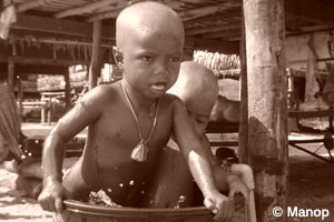Moken children
