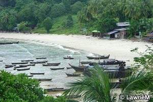Moken village
