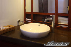 Guest cabin head & shower
