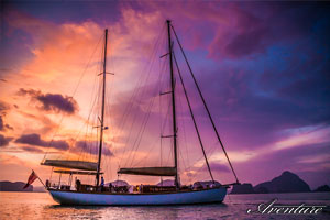 Day cruise in Thailand waters