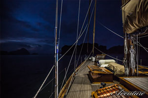 S/Y Aventure in Phang Nga Bay