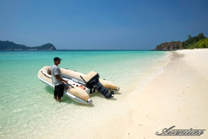 On one of 115 Island beaches